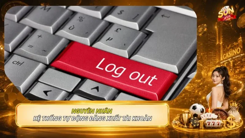 Nguyên nhân hệ thống tự động đăng xuất tài khoản