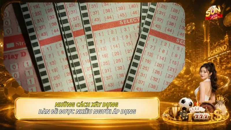 Những cách xây dựng dàn đề được nhiều người áp dụng