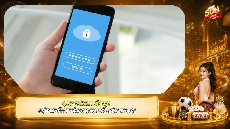 Quy trình lấy lại mật khẩu thông qua số điện thoại