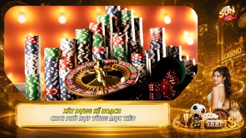 Xây dựng kế hoạch chơi phù hợp từng mục tiêu